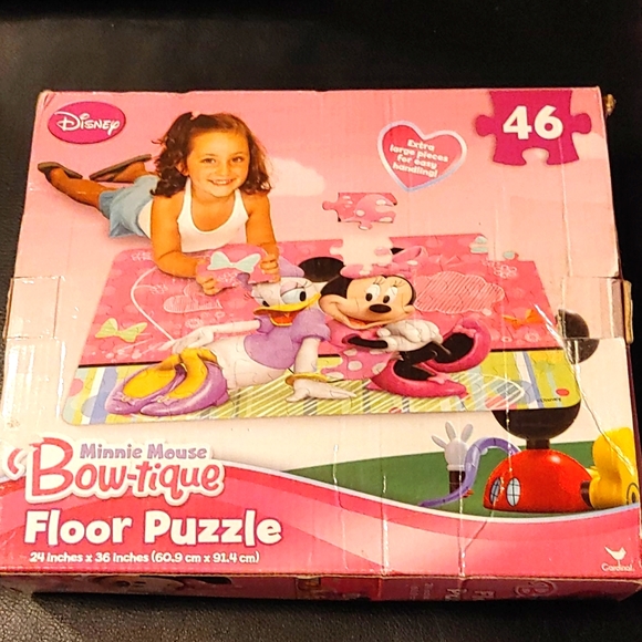 Disney Minnie Mouse Bow-tique Floor Puzzle - Picture 3 of 3